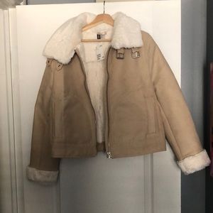 NWT suede-look jacket | H&M